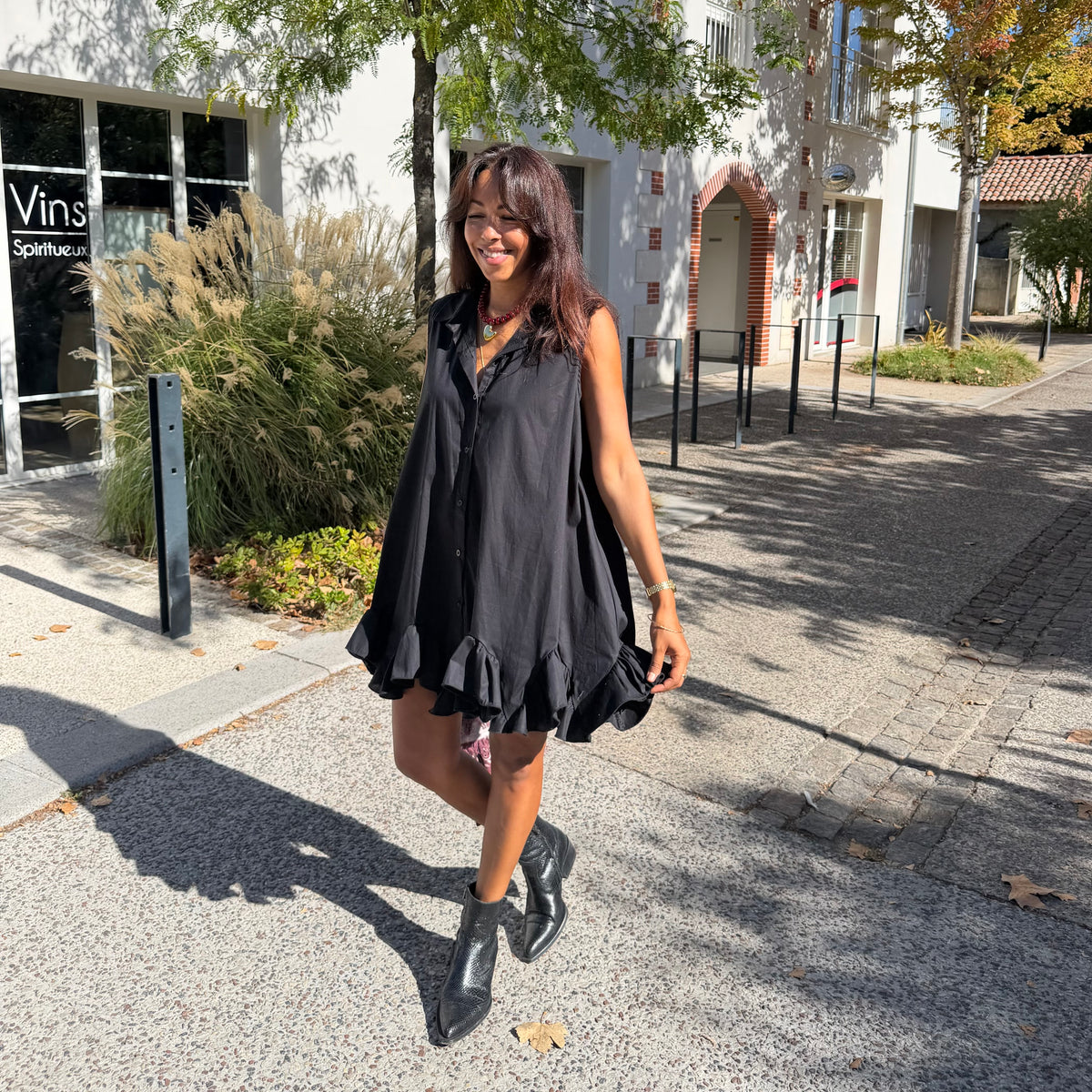 Robe AMBRE noire