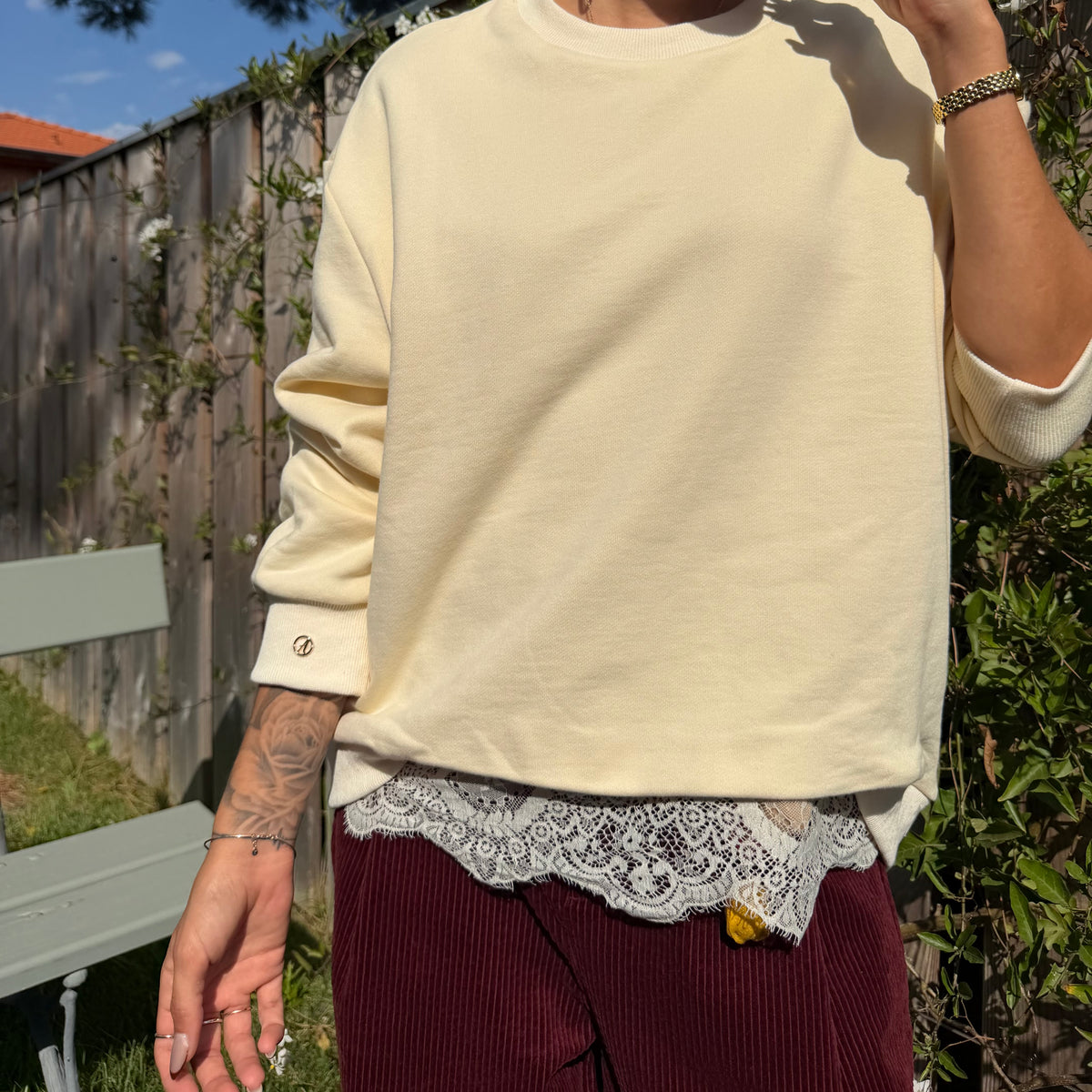 Sweat NALA écru