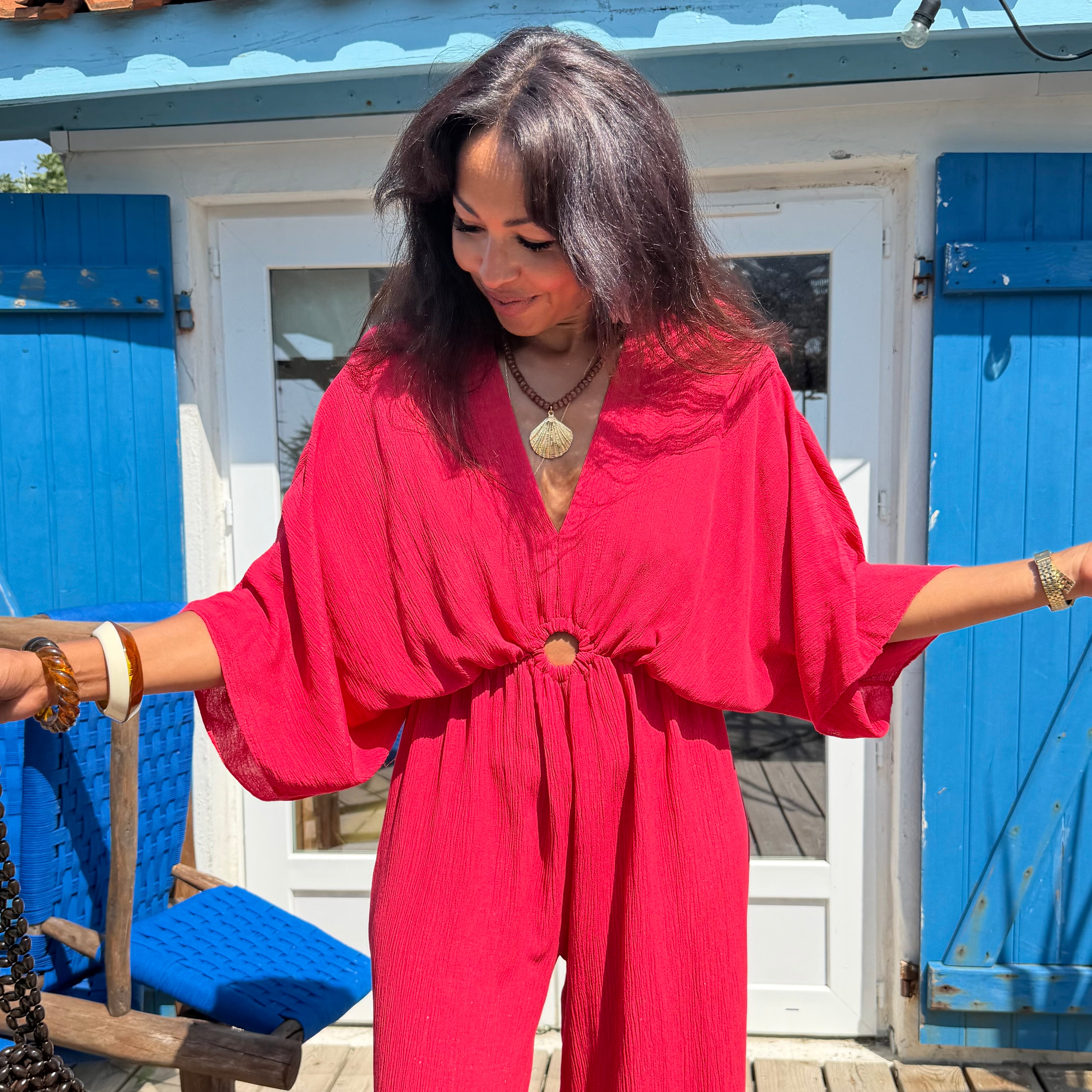 Combi MAHÉ rouge