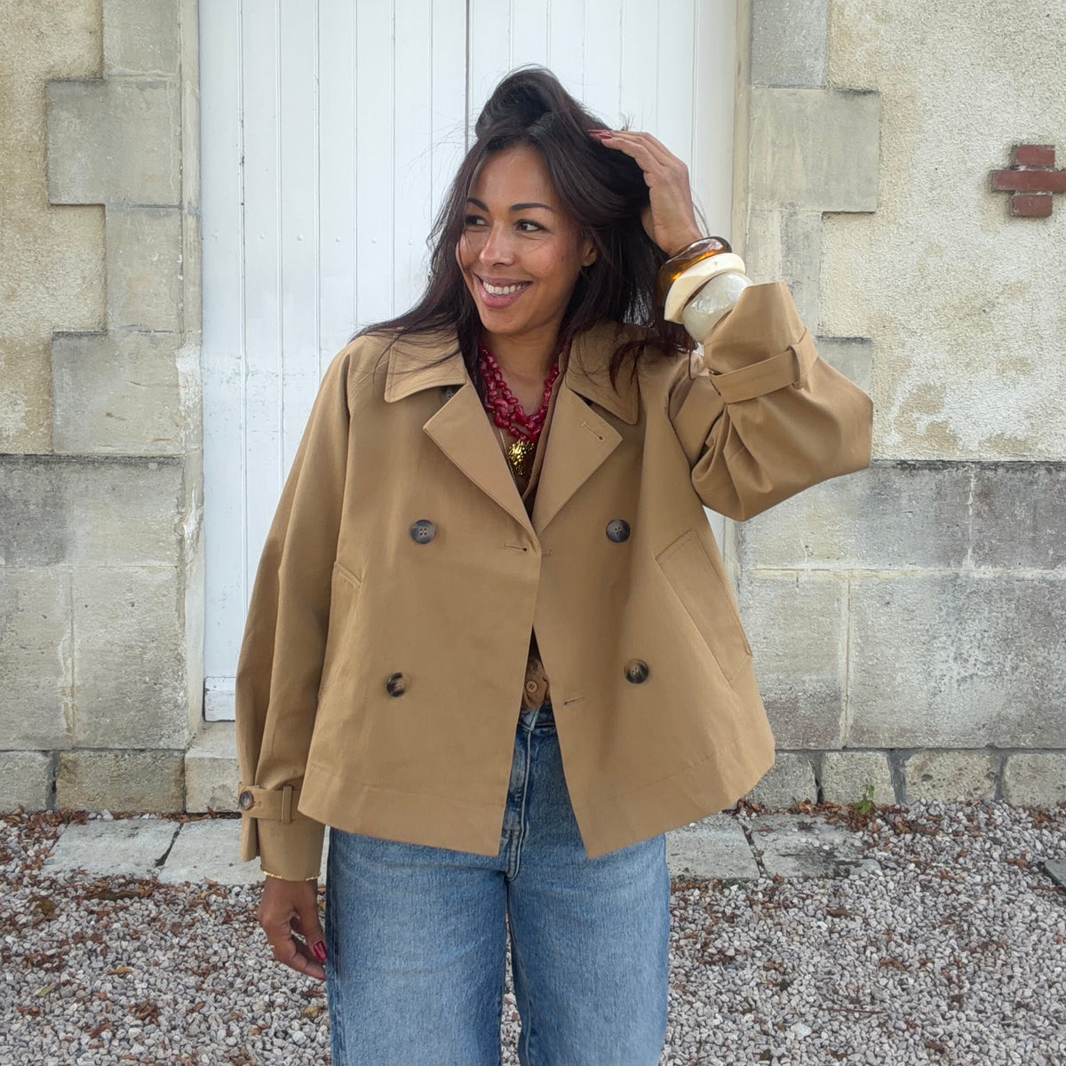 Trench beige ALICIA